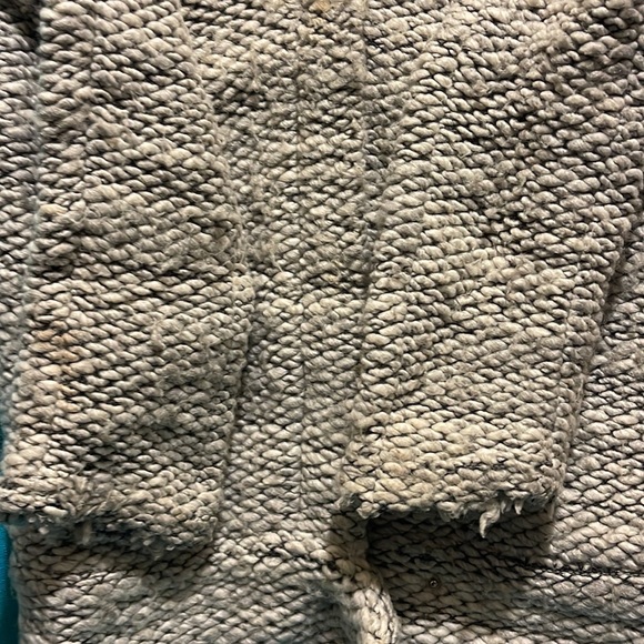 IRO AJUMA Bounce Moto Grey Knit Jacket Size 36 - Picture 4 of 7